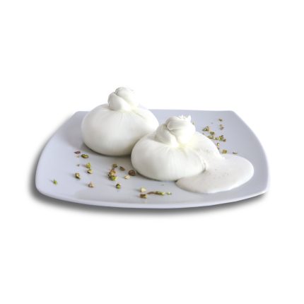 Burrata al pistacchio - Caseificio San Leonardo - Campania - Salerno