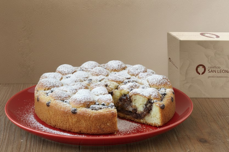 torta ricotta e nutella
